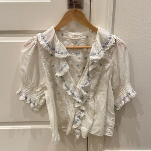 DÔEN Hettie top EUC